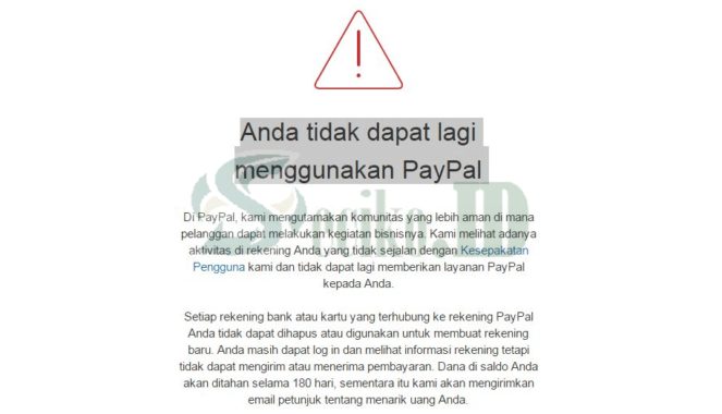 PayPal Tidak Berfungsi: Mengatasi Kesalahan 