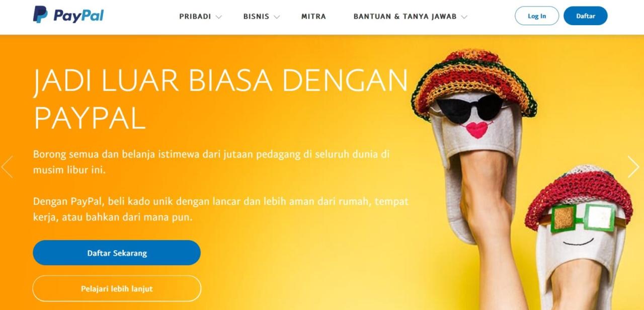 PayPal: Mengenal Sistem Pembayaran Online yang Populer