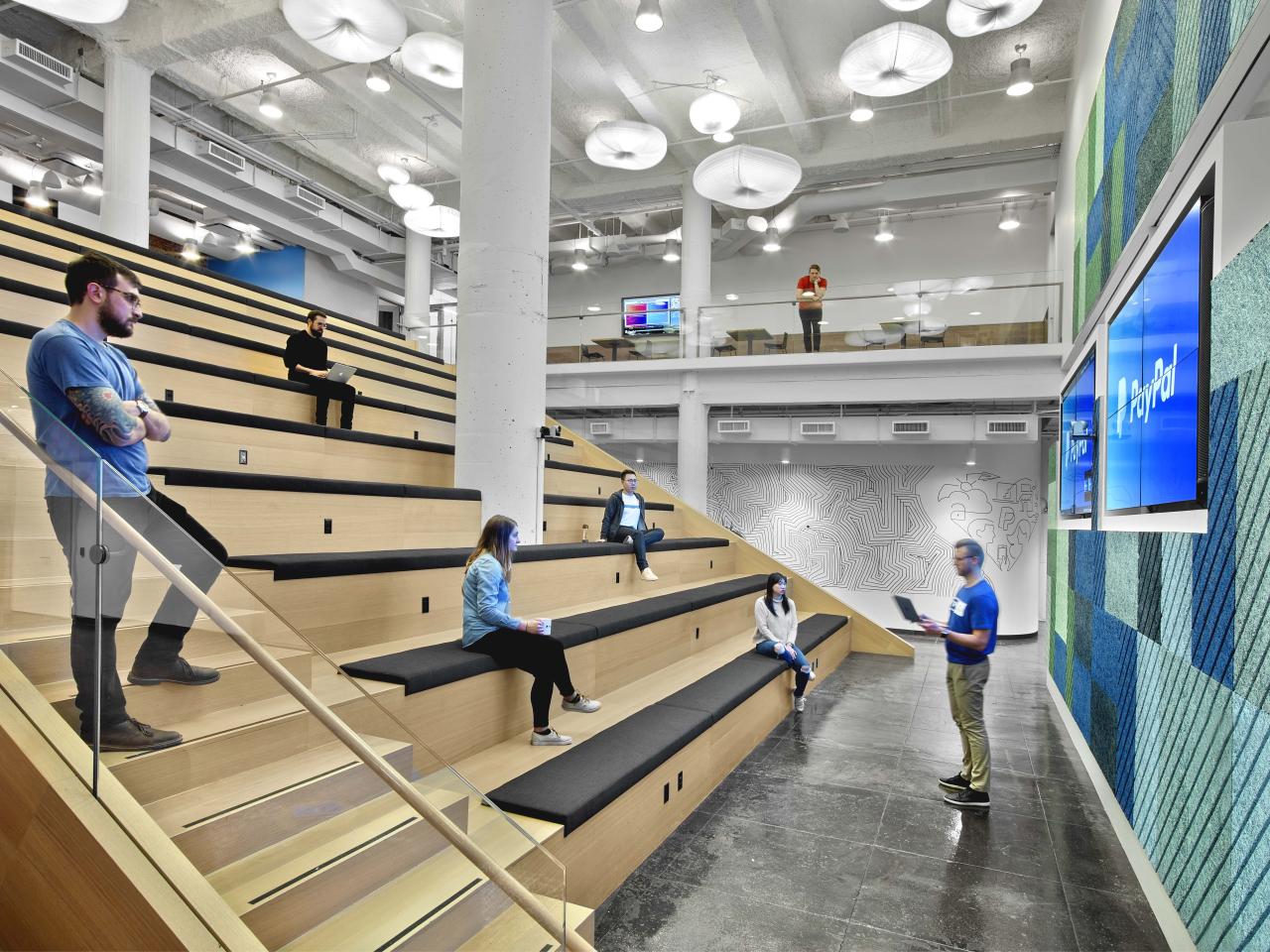 PayPal Office NYC: Sebuah Contoh Desain Kantor Yang Menginspirasi