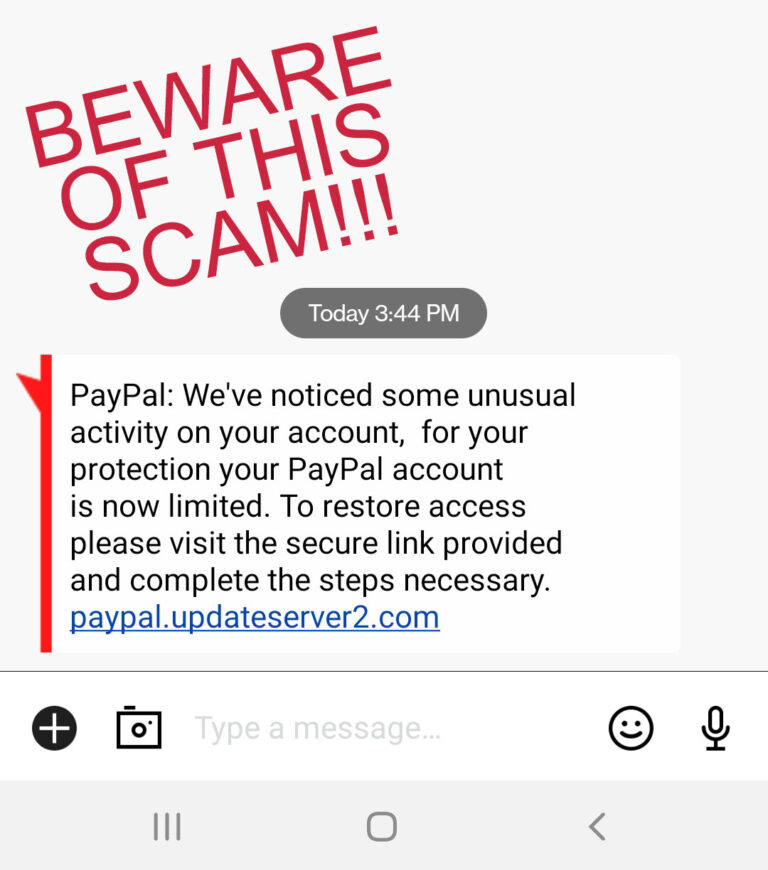 Peringatan: Scam PayPal yang Beredar di Internet