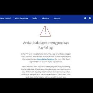 PayPal Tidak Berfungsi: Penyebab dan Cara Mengatasi