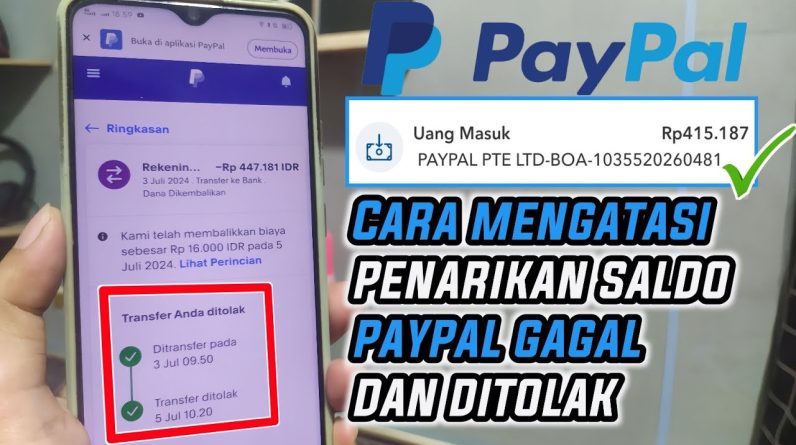 Mengatasi PayPal Ditolak: Penyebab dan Solusi