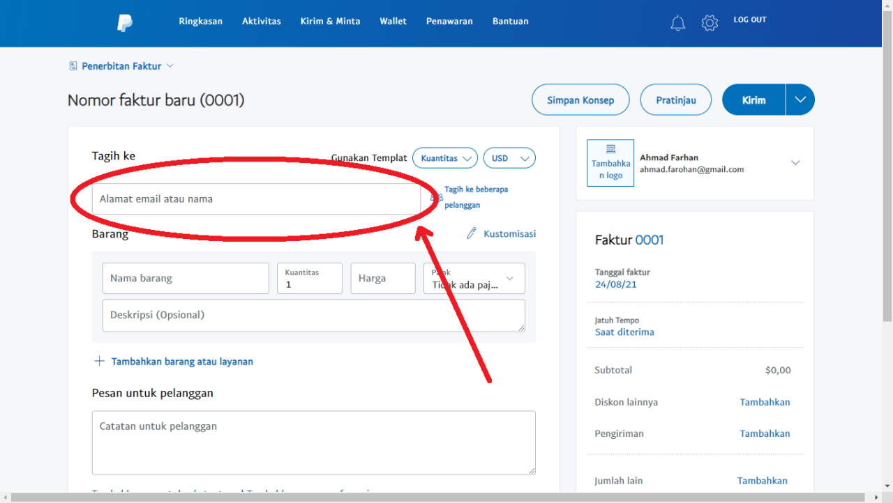 Mengenal PayPal Invoice: Cara Mudah Membuat dan Mengirim Faktur Online