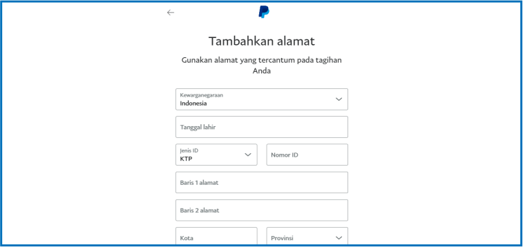 Cara Mengupdate Alamat Tagihan di PayPal dengan Mudah