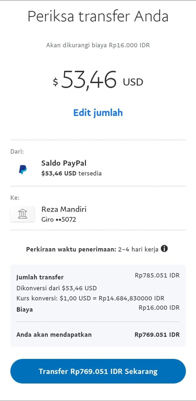 Biaya Penarikan Diri dari PayPal: Semua yang Perlu Anda Ketahui