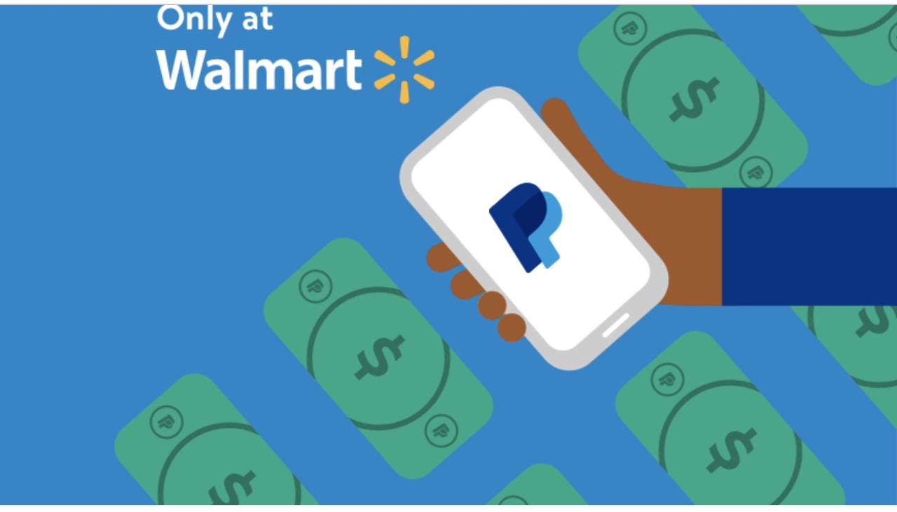 Can I use PayPal to pay at Walmart.com?