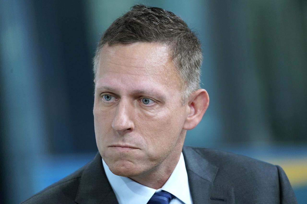 Peter Thiel: Pemilik PayPal dan Pengusaha Visioner